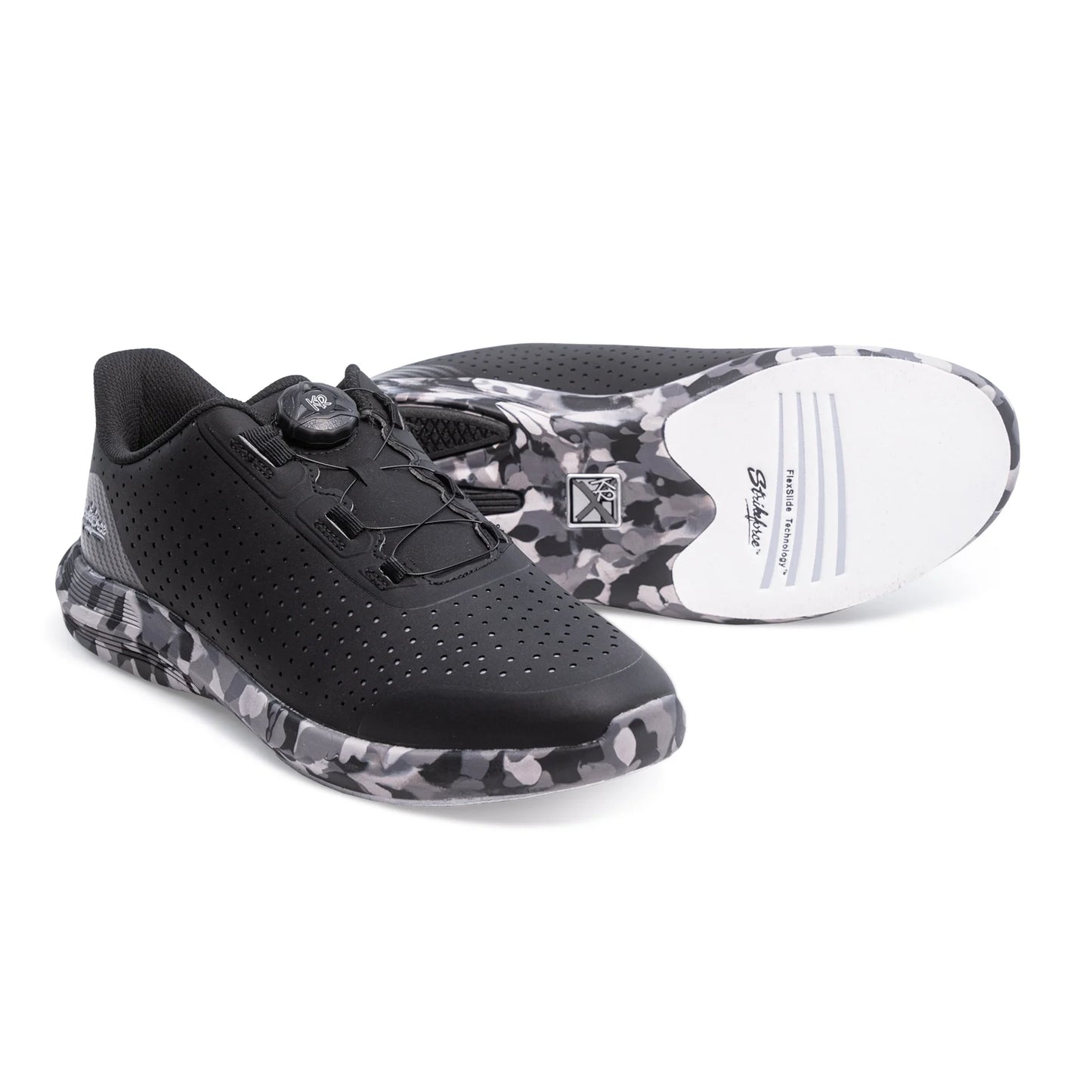 KR Strikeforce Arrow Fast Twist Black Camo Men’s Bowling Shoes