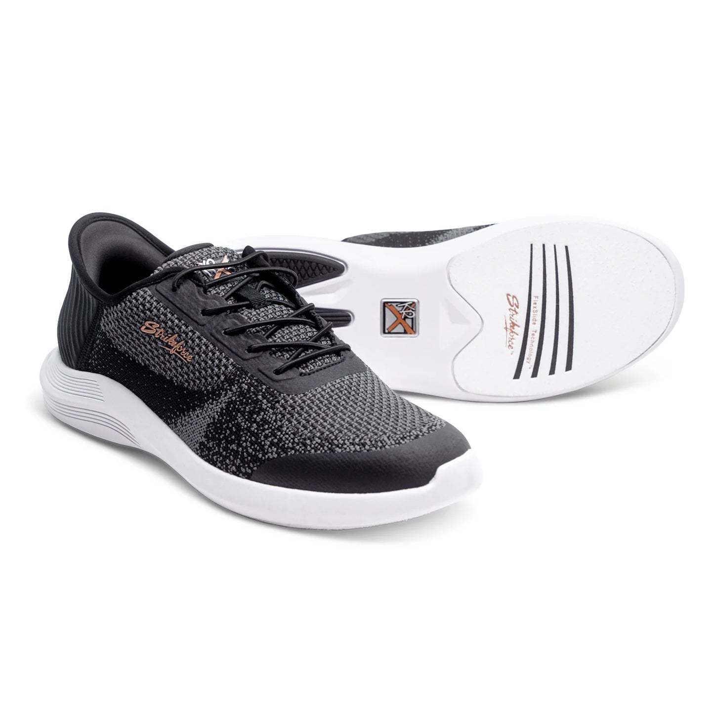 KR Strikeforce Pilot Black Men’s Bowling Shoes