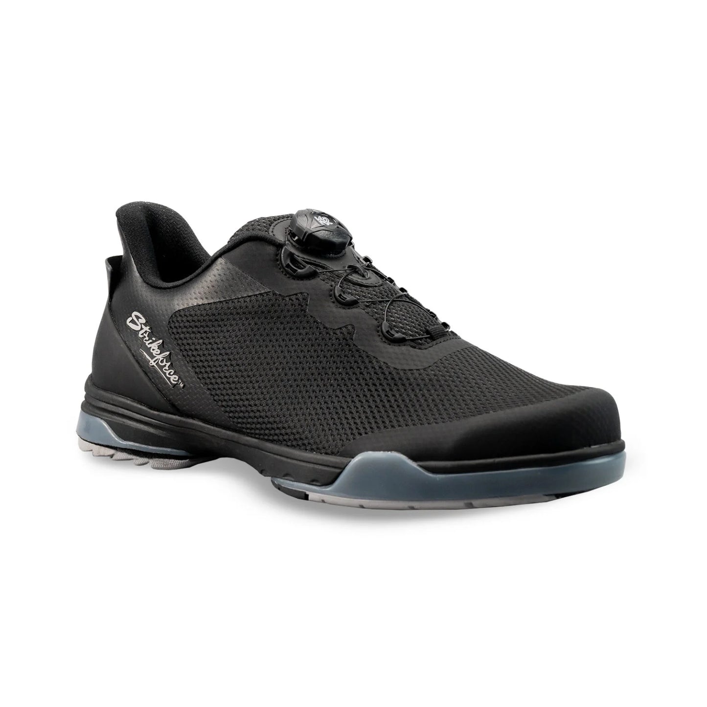 KR Strikeforce TPC Hype LT Black Mesh Right Hand Bowling Shoes